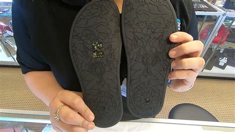 how to tell fake versace slides|how to check versace shoes.